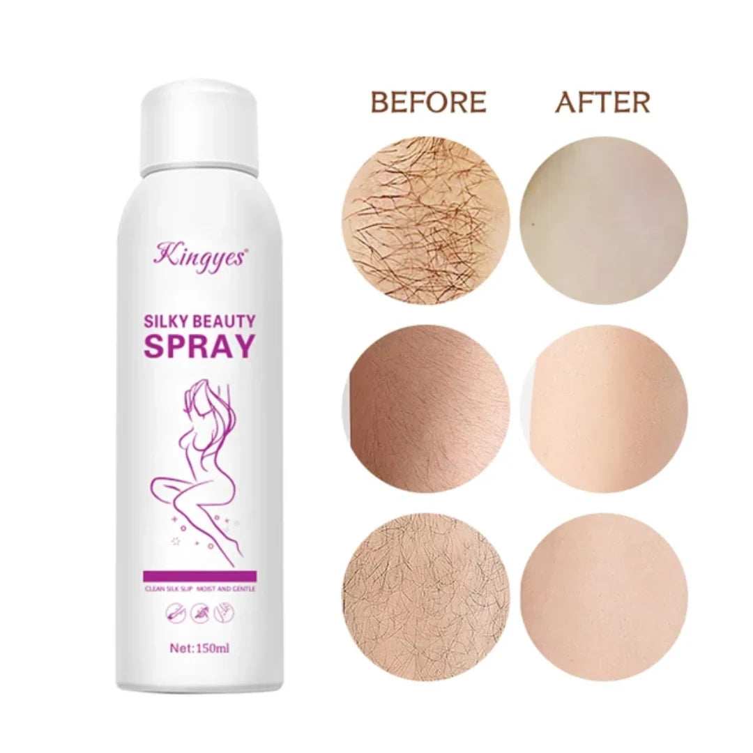 Silky-Hair Removal Spray easy to used