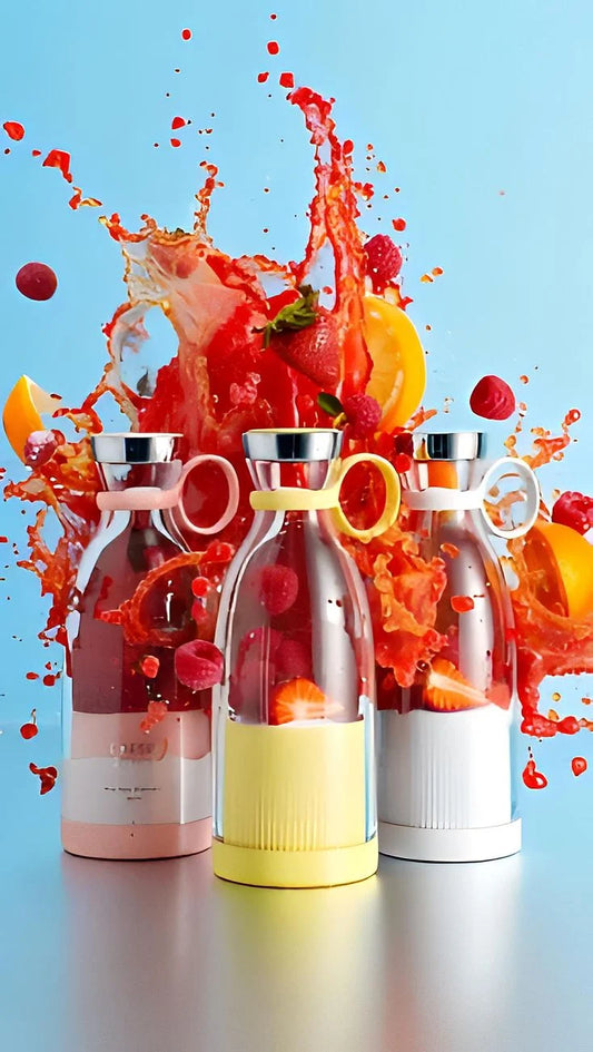 Portable Electric Blender – Rechargeable Mini Smooth Maker