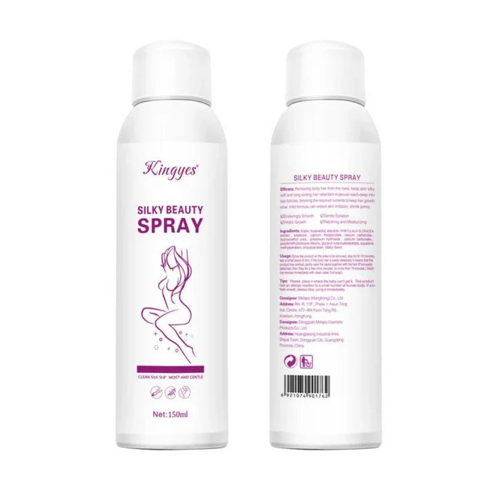 Silky-Hair Removal Spray easy to used