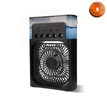 ❄️ Portable Air Cooler dubai best– Mini USB Humidifier Fan | مبرد هواء محمول مع مرطب USB