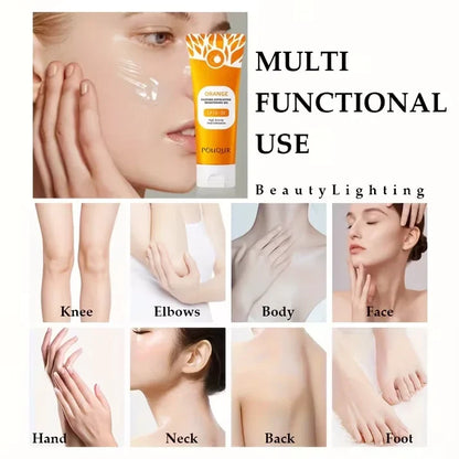 ✨ Deep Cleansing Orange Exfoliating Whitening Gel 🍊