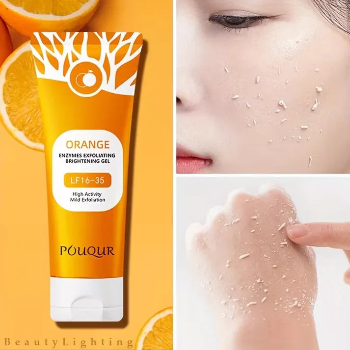 ✨ Deep Cleansing Orange Exfoliating Whitening Gel 🍊