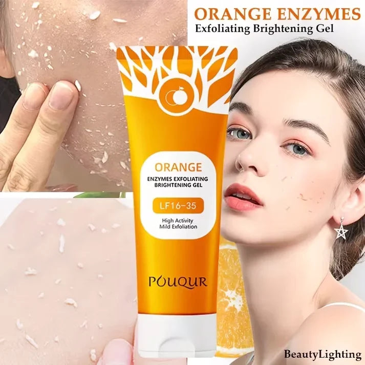 ✨ Deep Cleansing Orange Exfoliating Whitening Gel 🍊