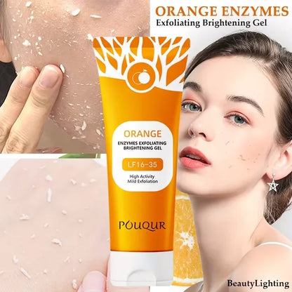 ✨ Deep Cleansing Orange Exfoliating Whitening Gel 🍊