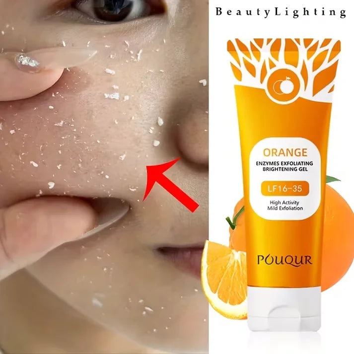 ✨ Deep Cleansing Orange Exfoliating Whitening Gel 🍊